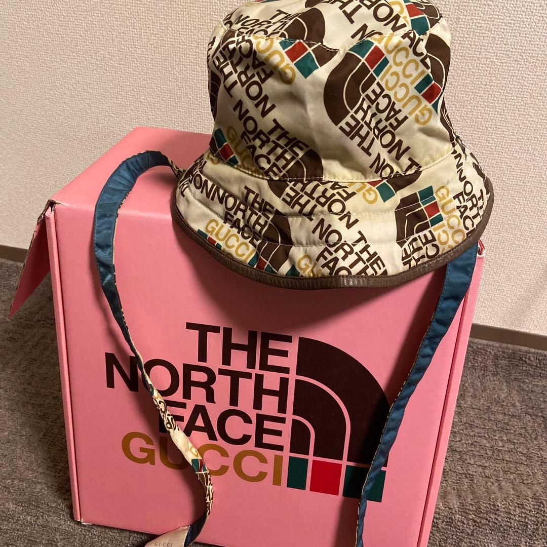 希少、最終セール中！THE NORTH FACE x GUCCI バケットハット