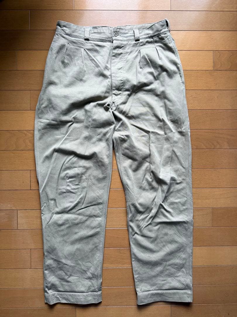 50s〜60s フランス軍 M52 フレンチチノ チノパン