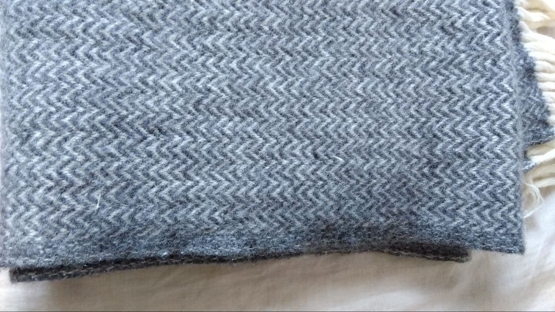 KLIPPAN クリッパン　ブランケット　毛布　グレー　130×200