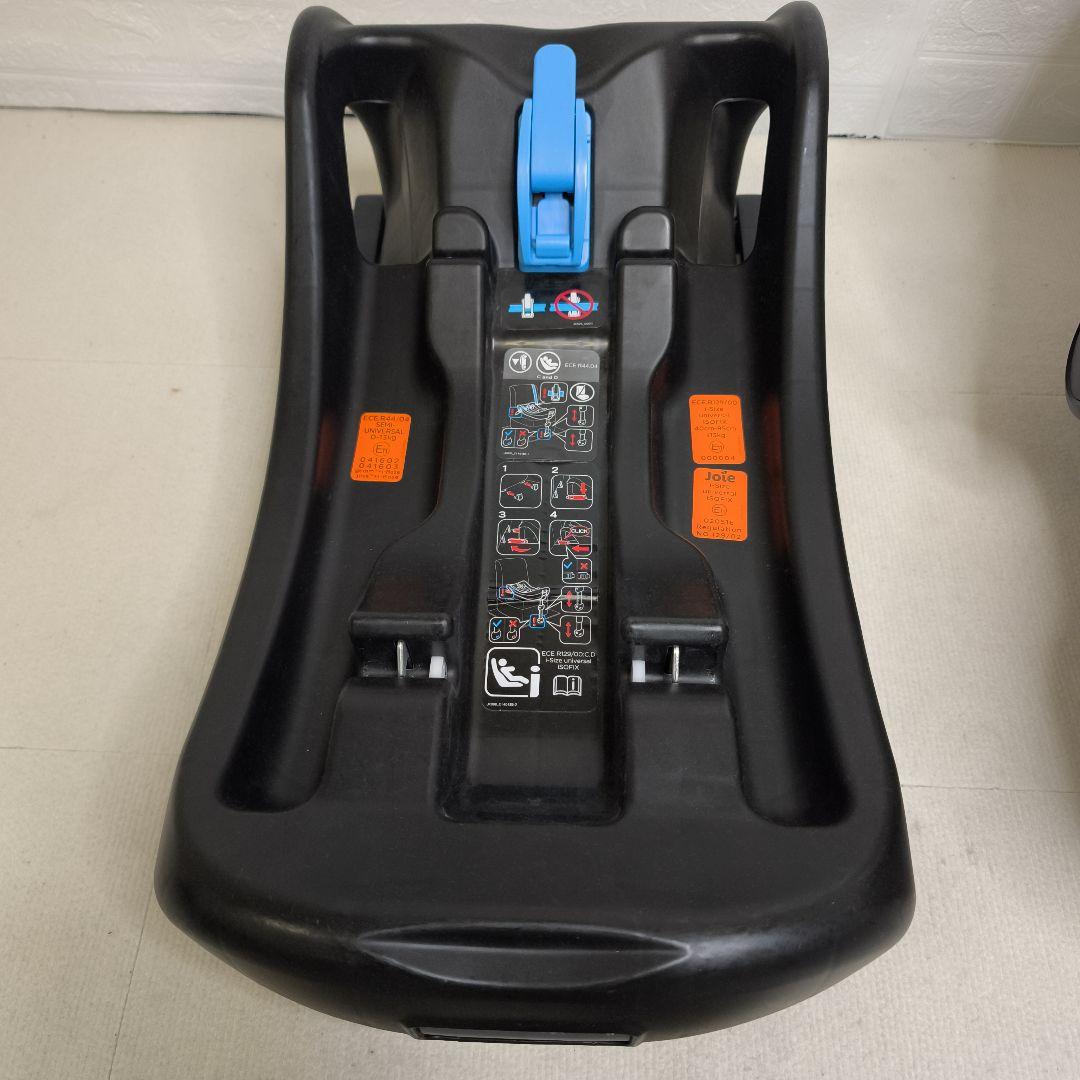 美品 Joie ベビーシート アイ・スナグ＋アイ・ベースのセット◆新生児～