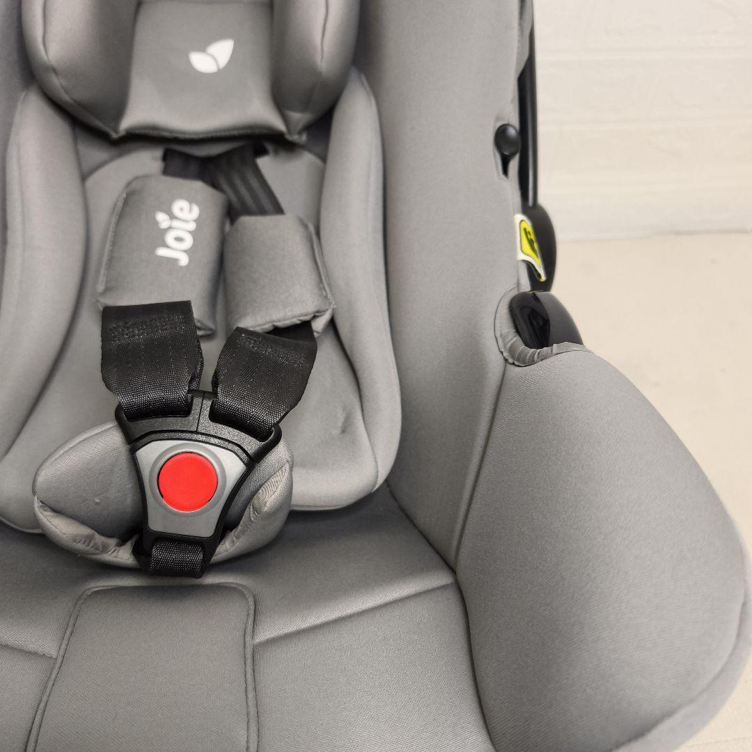 美品 Joie ベビーシート アイ・スナグ＋アイ・ベースのセット◆新生児～