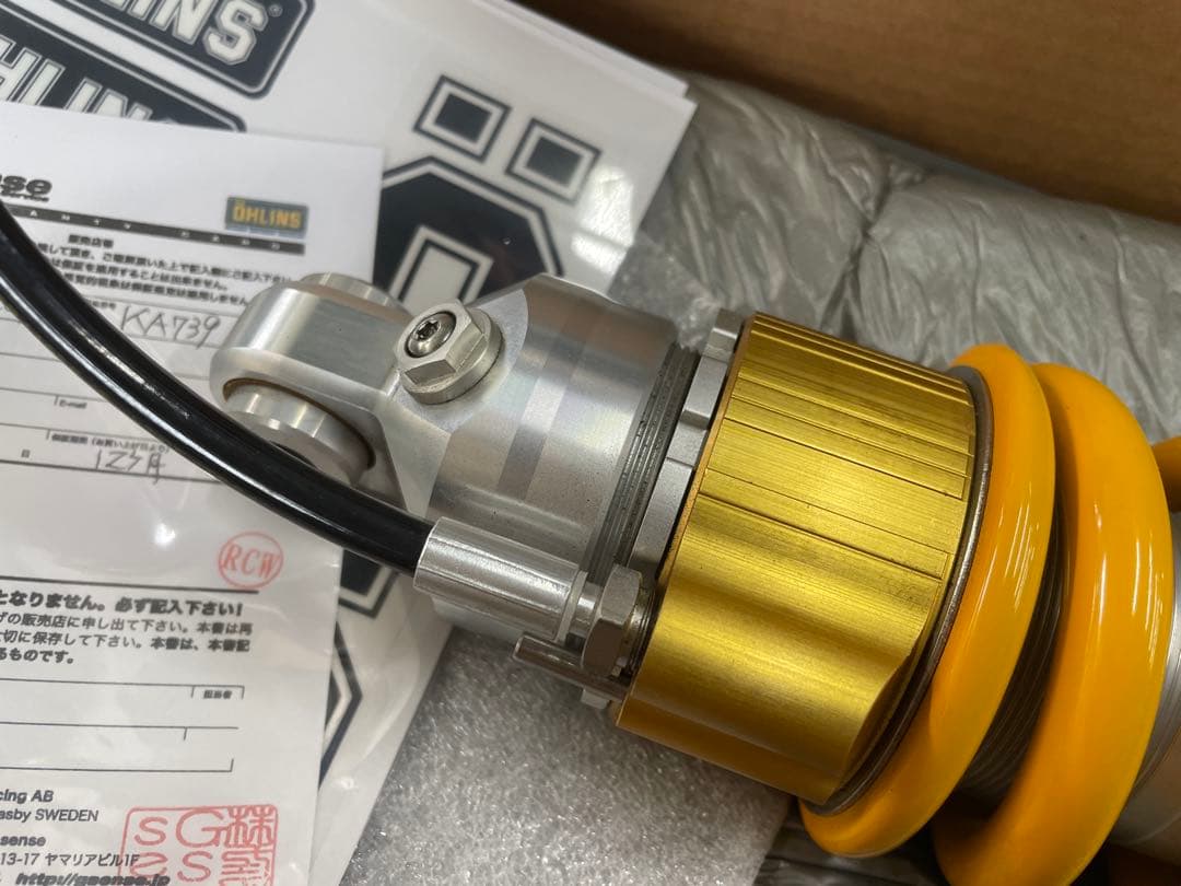 Z900RS OHLINS オーリンズ リアサスペンション KA739