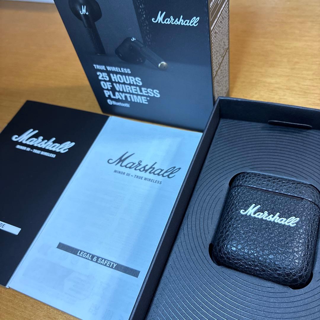 ✨美品✨Marshall Minor III マーシャル ワイヤレスイヤホン