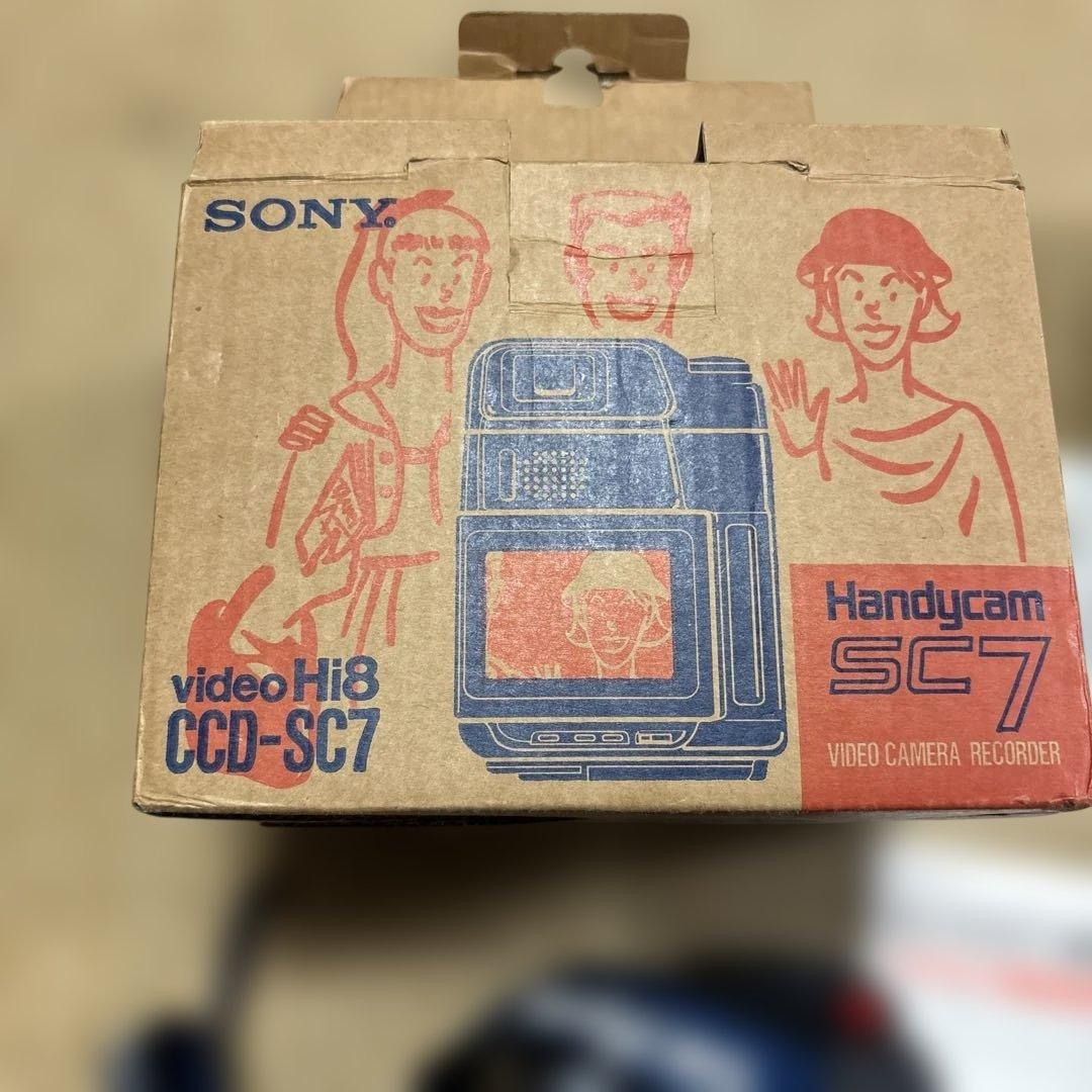 SONY Handycam CCD-SC7 Hi8ビデオカメラ　ジャンク