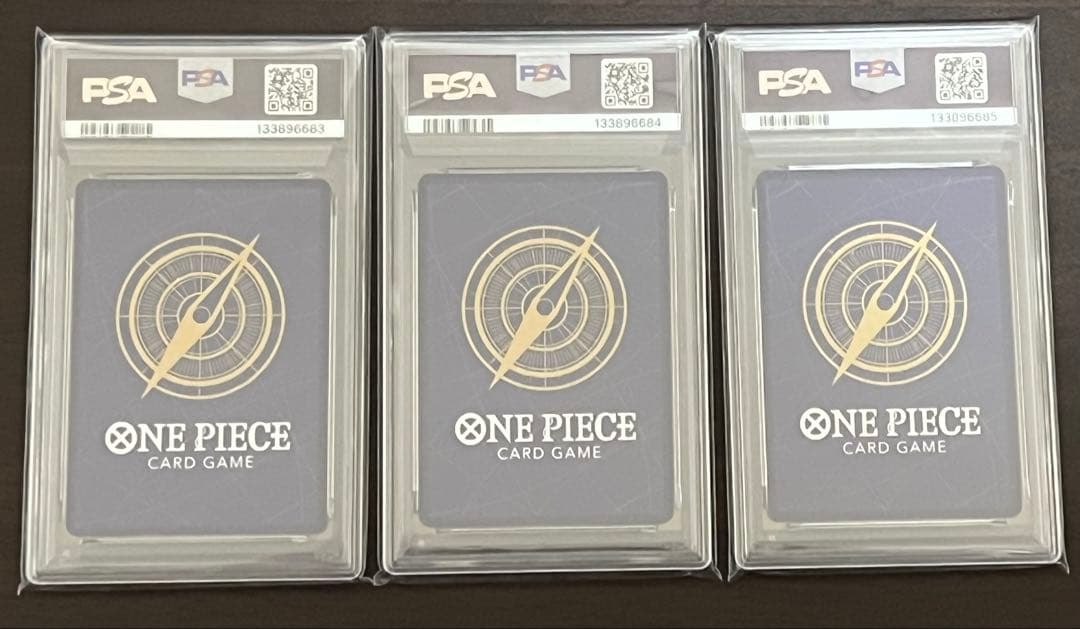 PSA10３連番　ルフィエースサボ