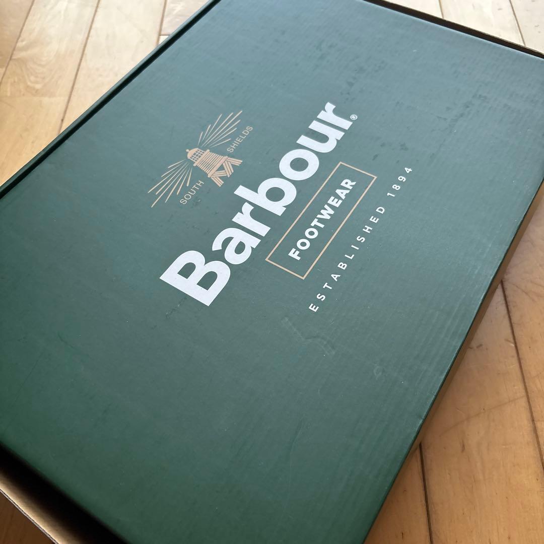 Barbour 黒 長靴　レインブーツ　バブアー　新品
