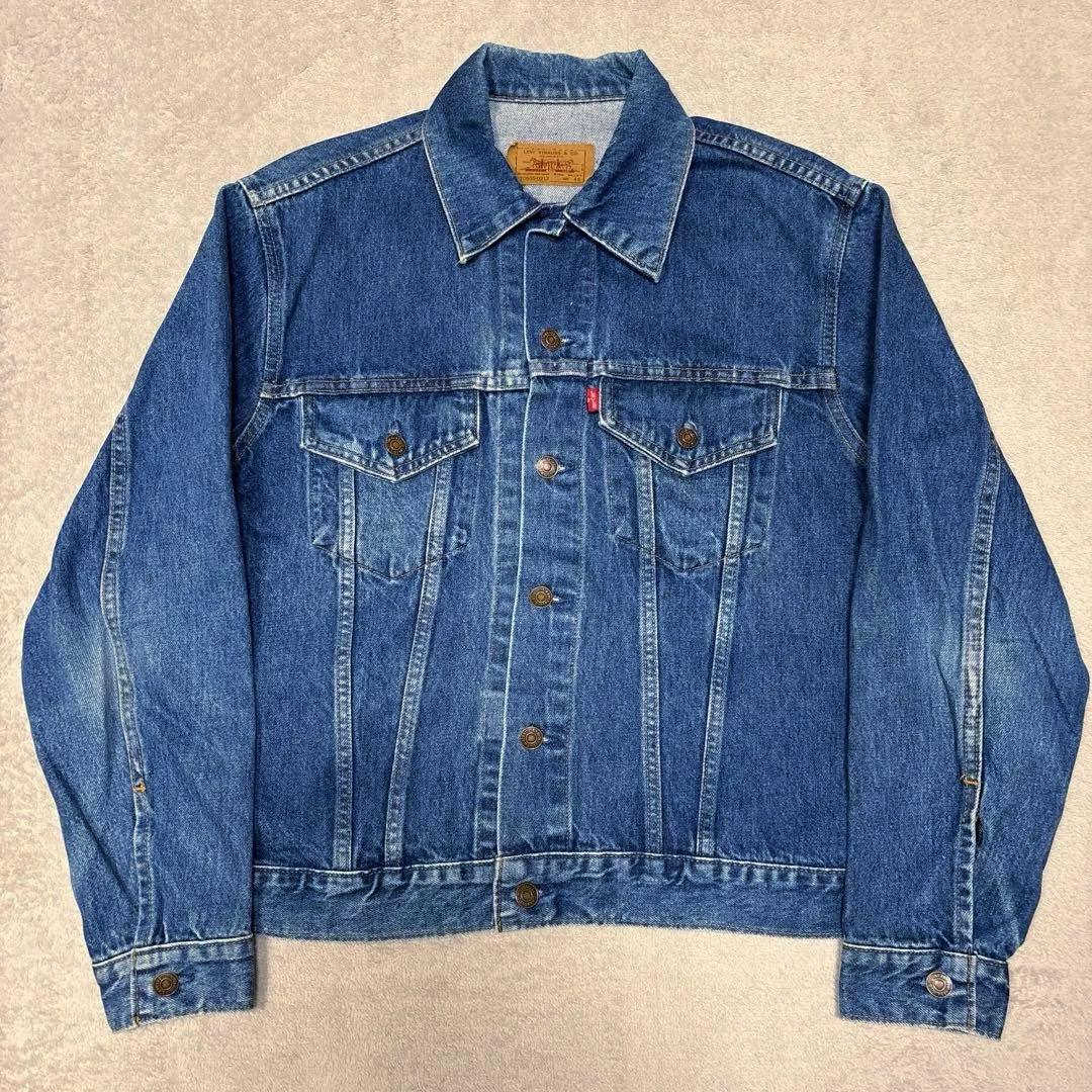 美品✨95年10月製 リーバイス 70505 デニムジャケットUSA製 40