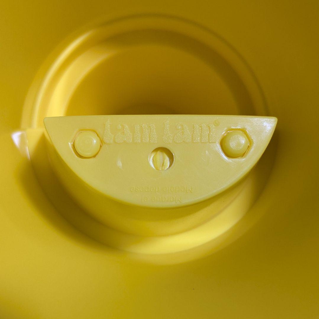 美品 TamTam Pop タムタム ポップ スツール バナナ イエロー