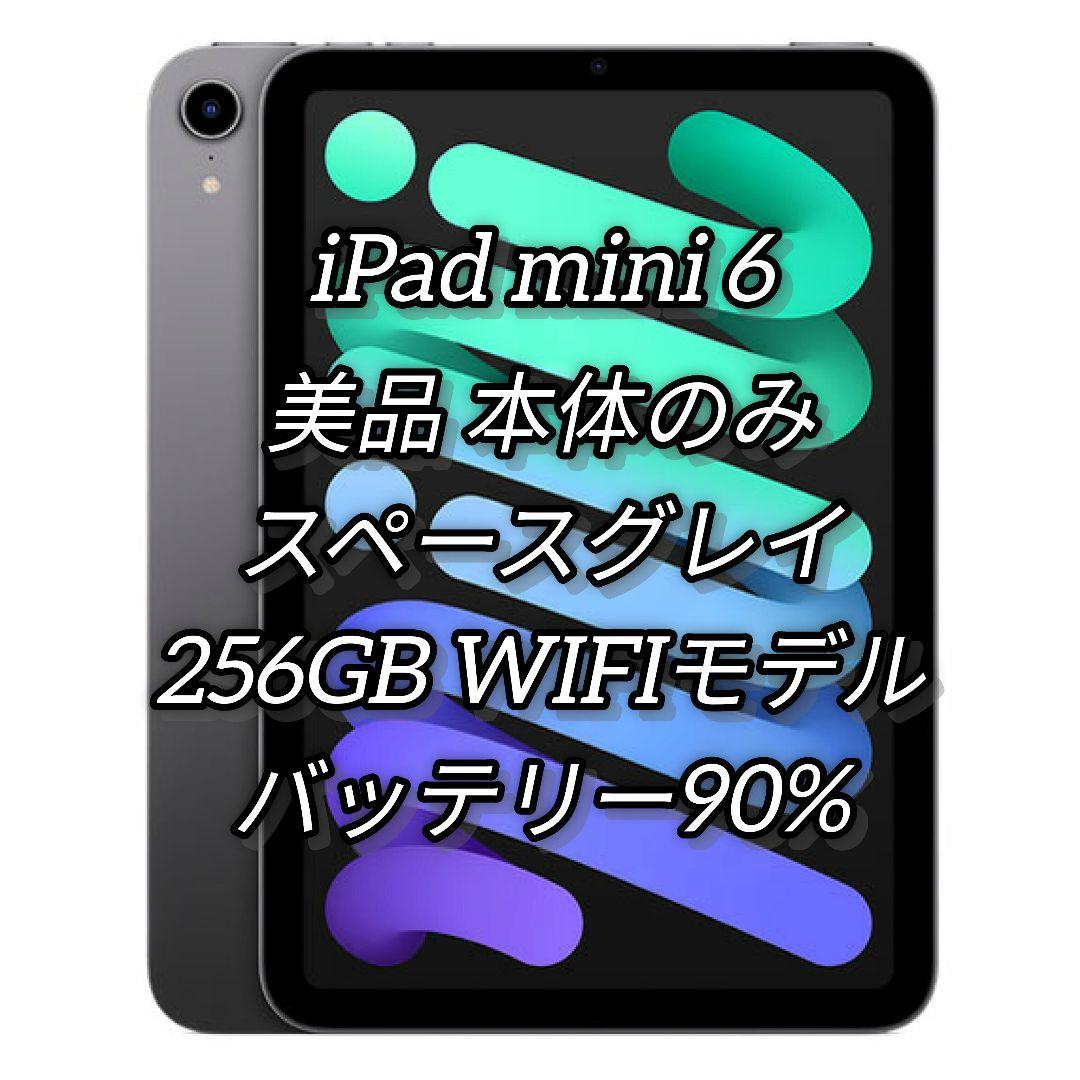 美品 iPad mini 6 スペースグレイ WiFiモデル 256GB