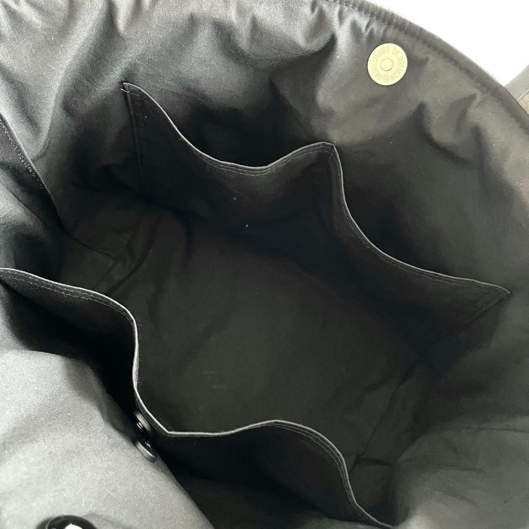 フリル付きヌビトートバッグ　2way ヌビバッグ　グレー　ハンドメイド