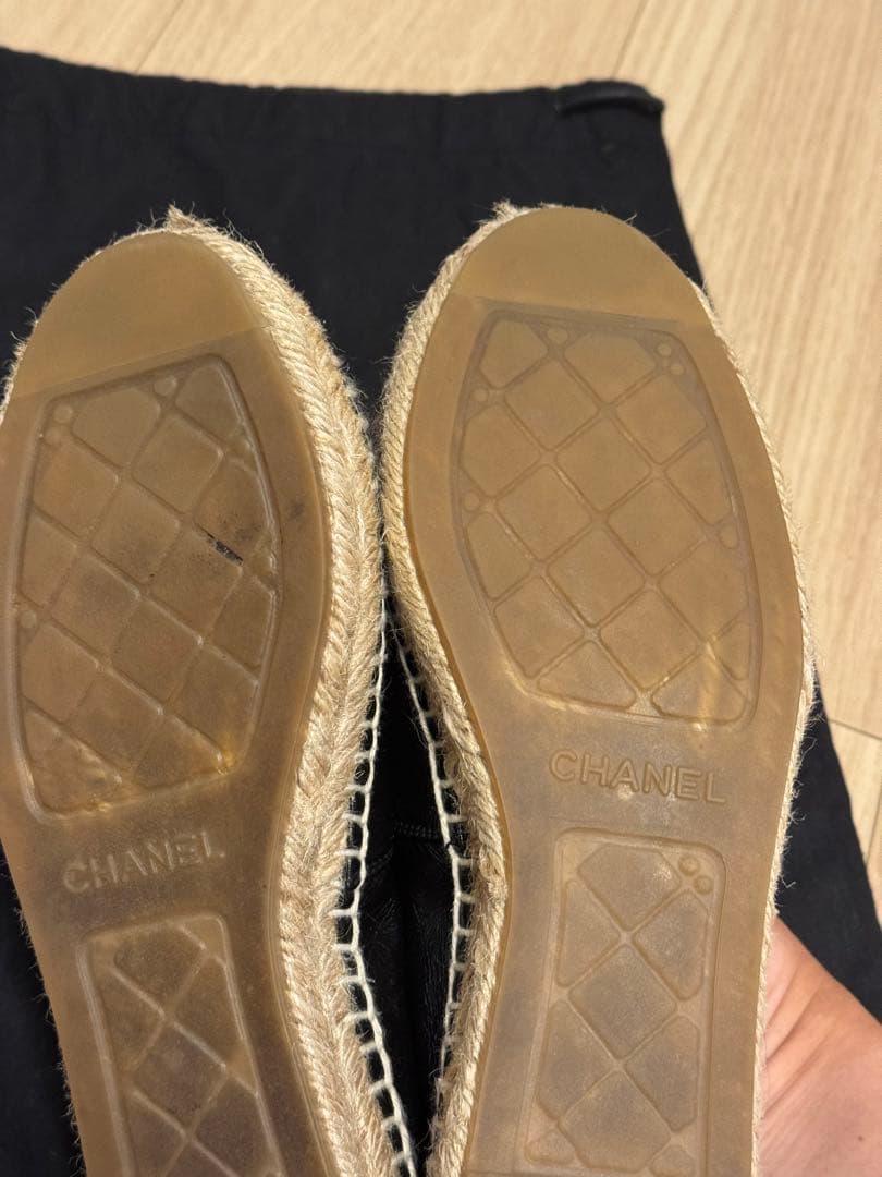 ✨CHANEL シャネル エスパドリーユ ココマーク ブラック ✨