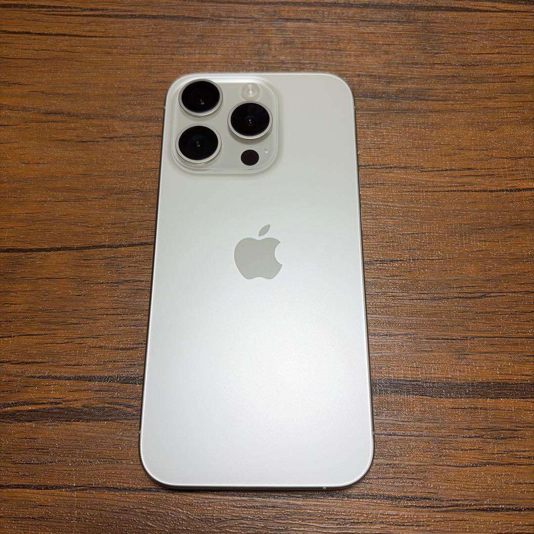 [週末限定値下]iPhone15Pro 128GB ホワイト SIMフリー