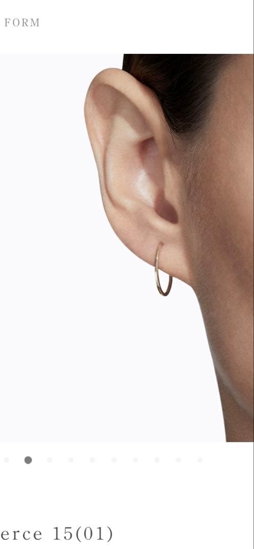 アクセサリー SHIHARA Form Pierce 15(01)