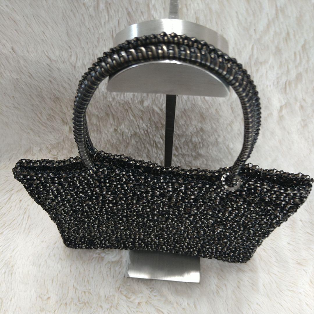 美品【アンテプリマ】ワイヤーバッグ スクエア