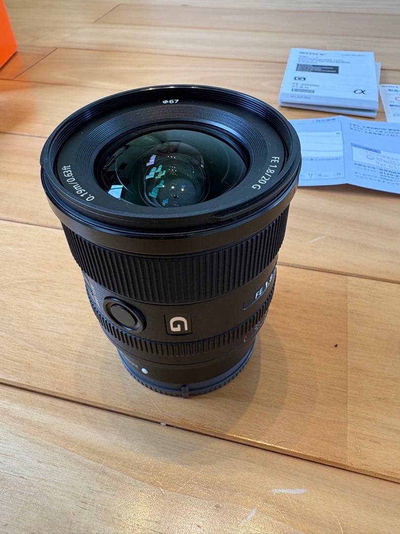 SONY FE20mm F1.8 G（SEL20F18G）