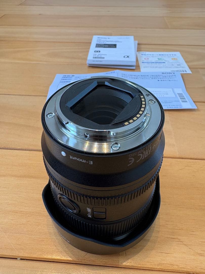 SONY FE20mm F1.8 G（SEL20F18G）