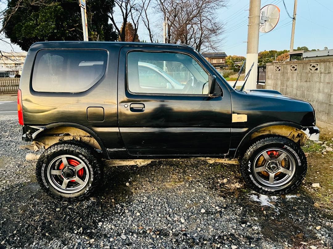 【不動車】エンジン好調 車検1年半付き SUZUKI スズキ ジムニー JB23