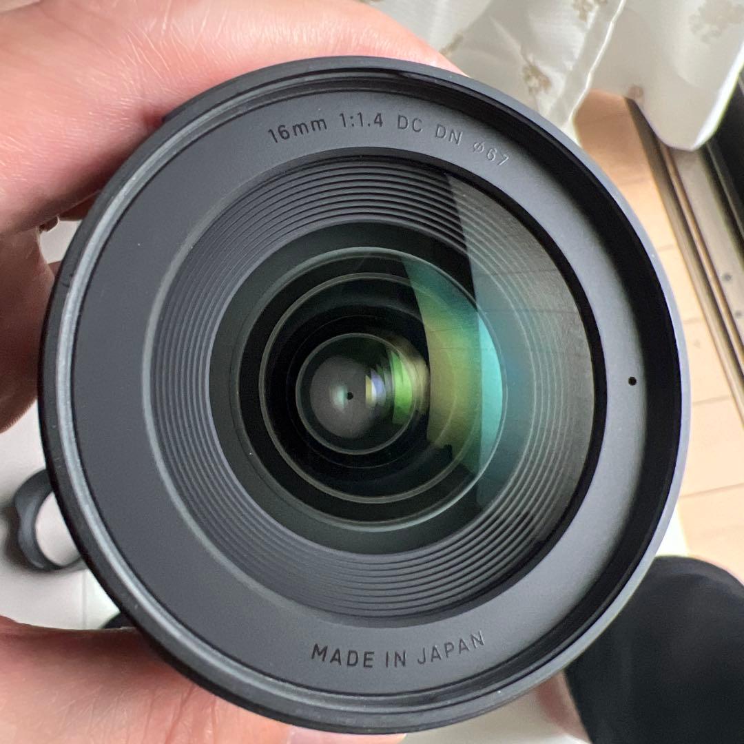 SIGMA 16mm F1.4 DC DN レンズ SONY e マウント