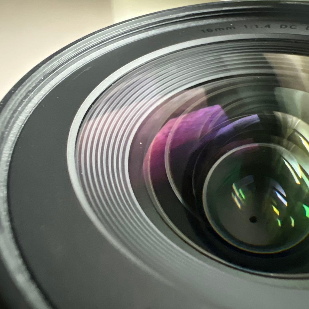 SIGMA 16mm F1.4 DC DN レンズ SONY e マウント