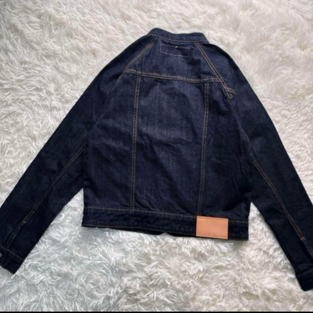 美品✨️si-si-si comfort スタンドカラー デニムジャケット M