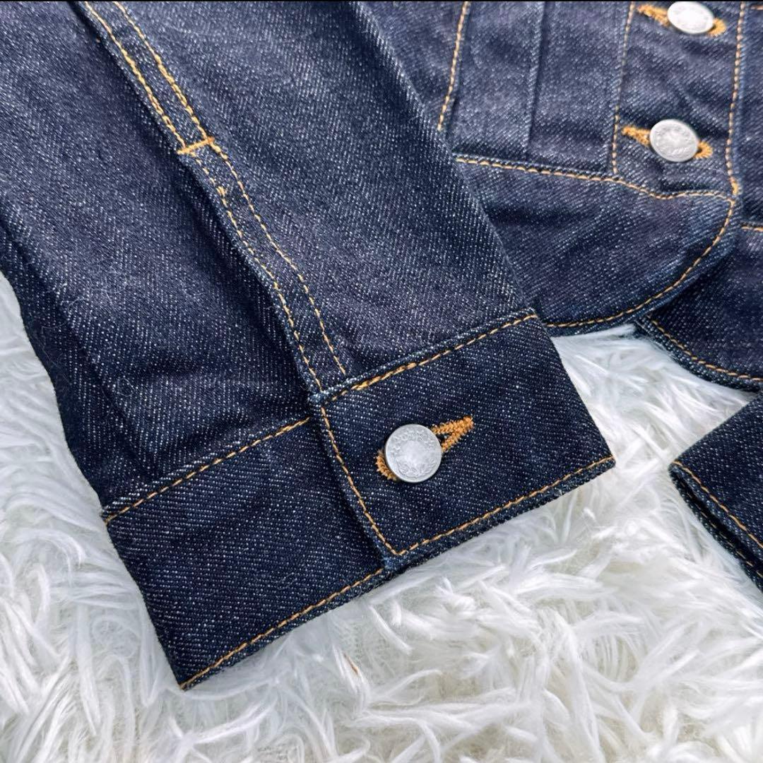 美品✨️si-si-si comfort スタンドカラー デニムジャケット M