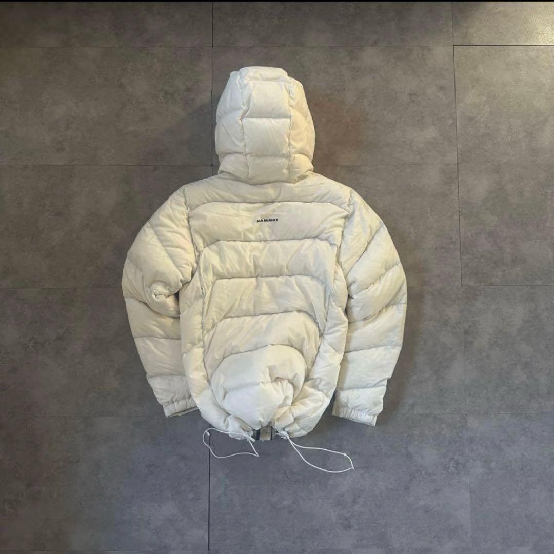 【超希少カラー❗️】極暖MAMMUT マムート　ダウンジャケット　ホワイト　S