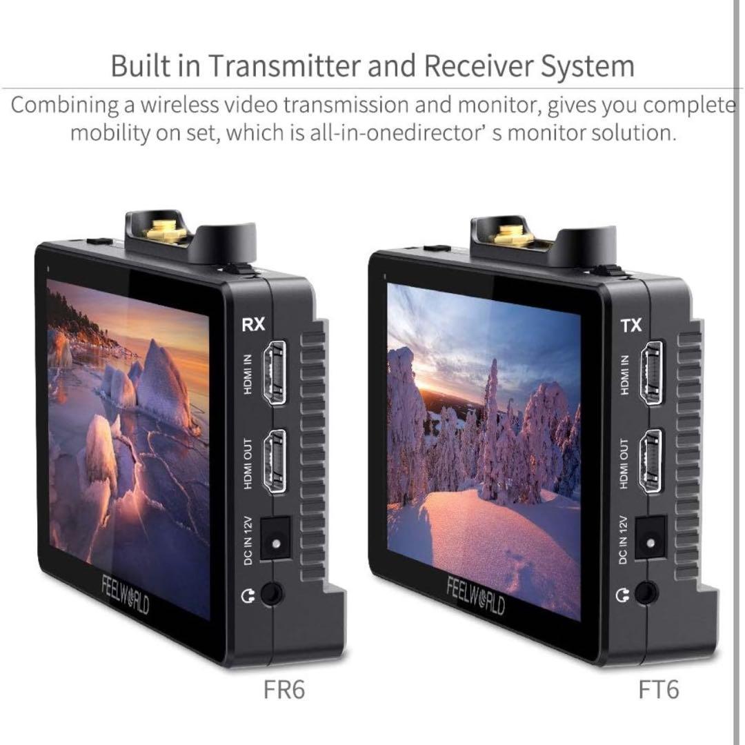 FEELWORLD FT6+FR6 モニター