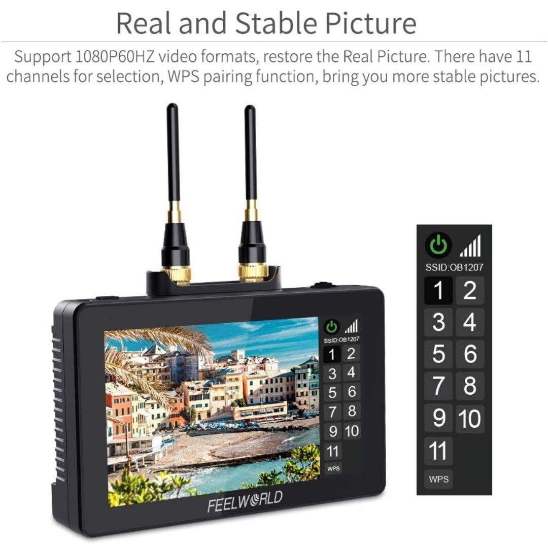 FEELWORLD FT6+FR6 モニター