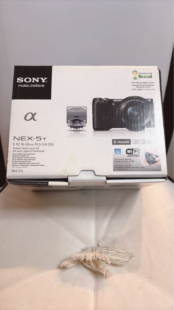 SONY NEX-5T ホワイト パワーズームレンズキット 箱あり 動作未確認