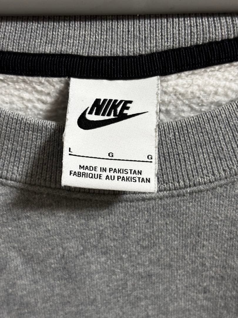 Nike Stussy コラボ スウェット Lサイズ グレー