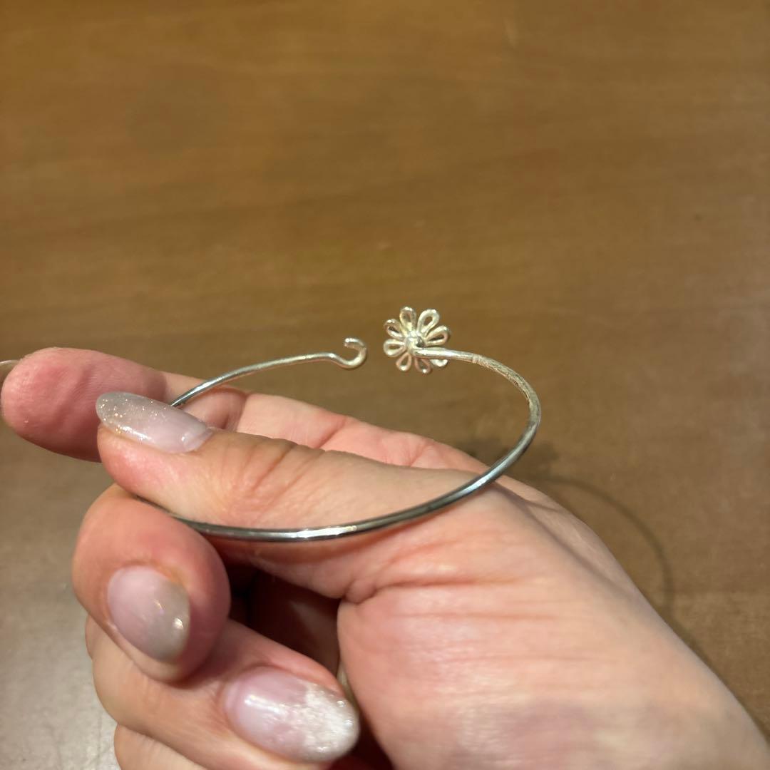 【美品】ティファニー　デイジーシルバー バングル