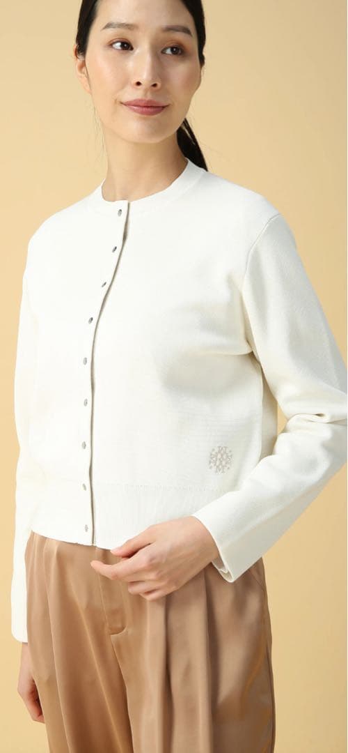 MORABITO BLANC モラビトブラン　ミラノリブカーディガン