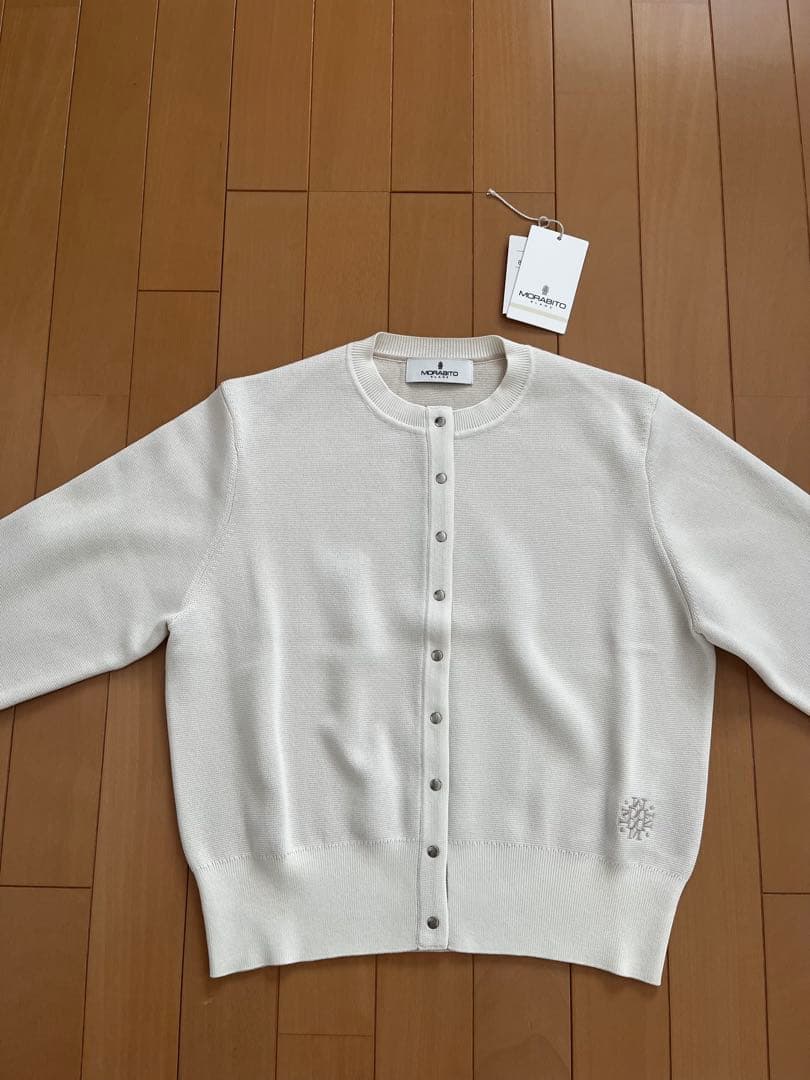MORABITO BLANC モラビトブラン　ミラノリブカーディガン