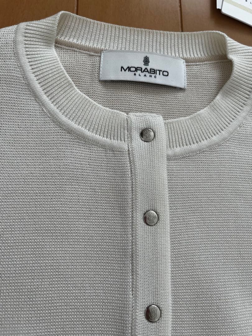 MORABITO BLANC モラビトブラン　ミラノリブカーディガン