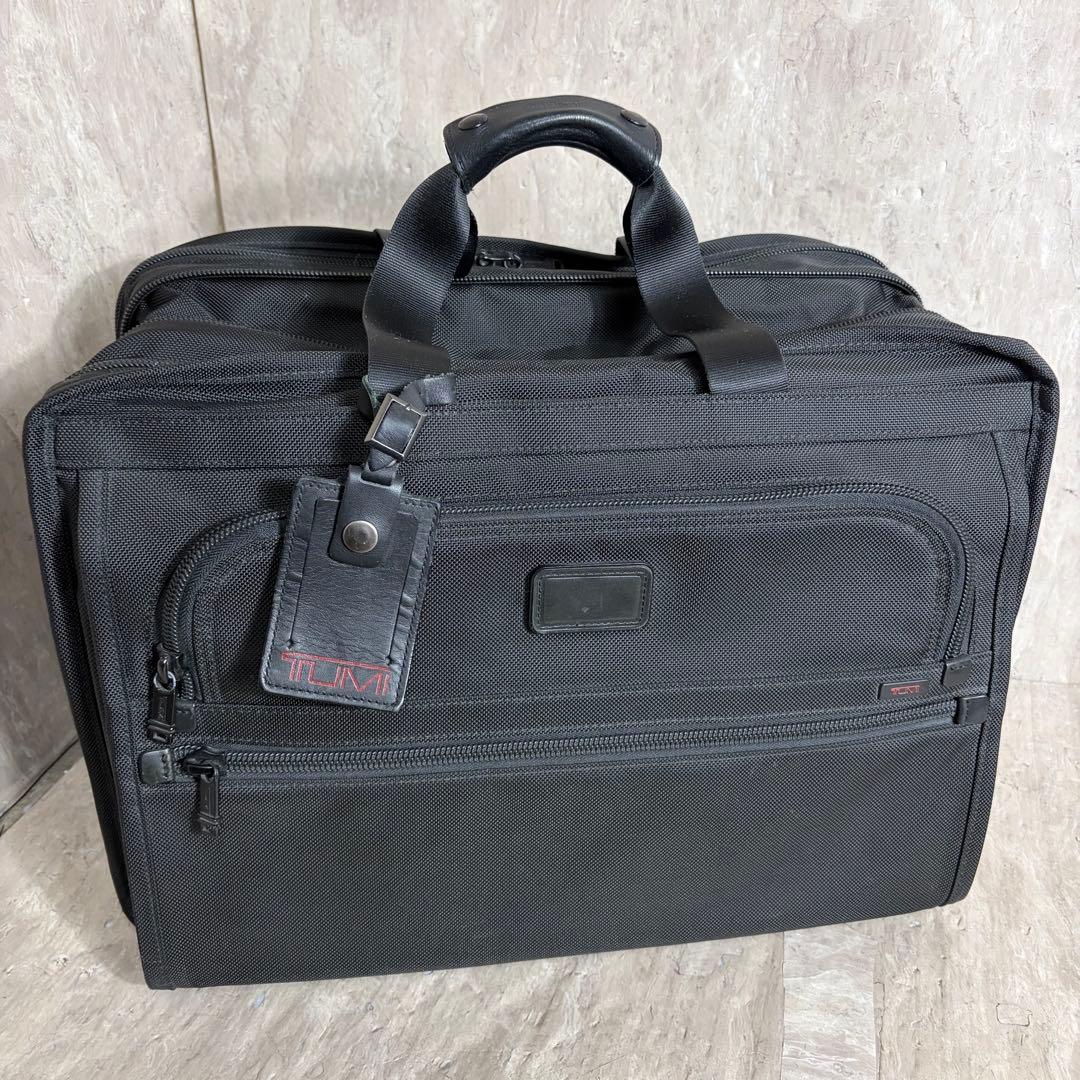 希少廃盤 TUMI ALPHA ビジネスバッグ 22121DH 大容量 ボストン