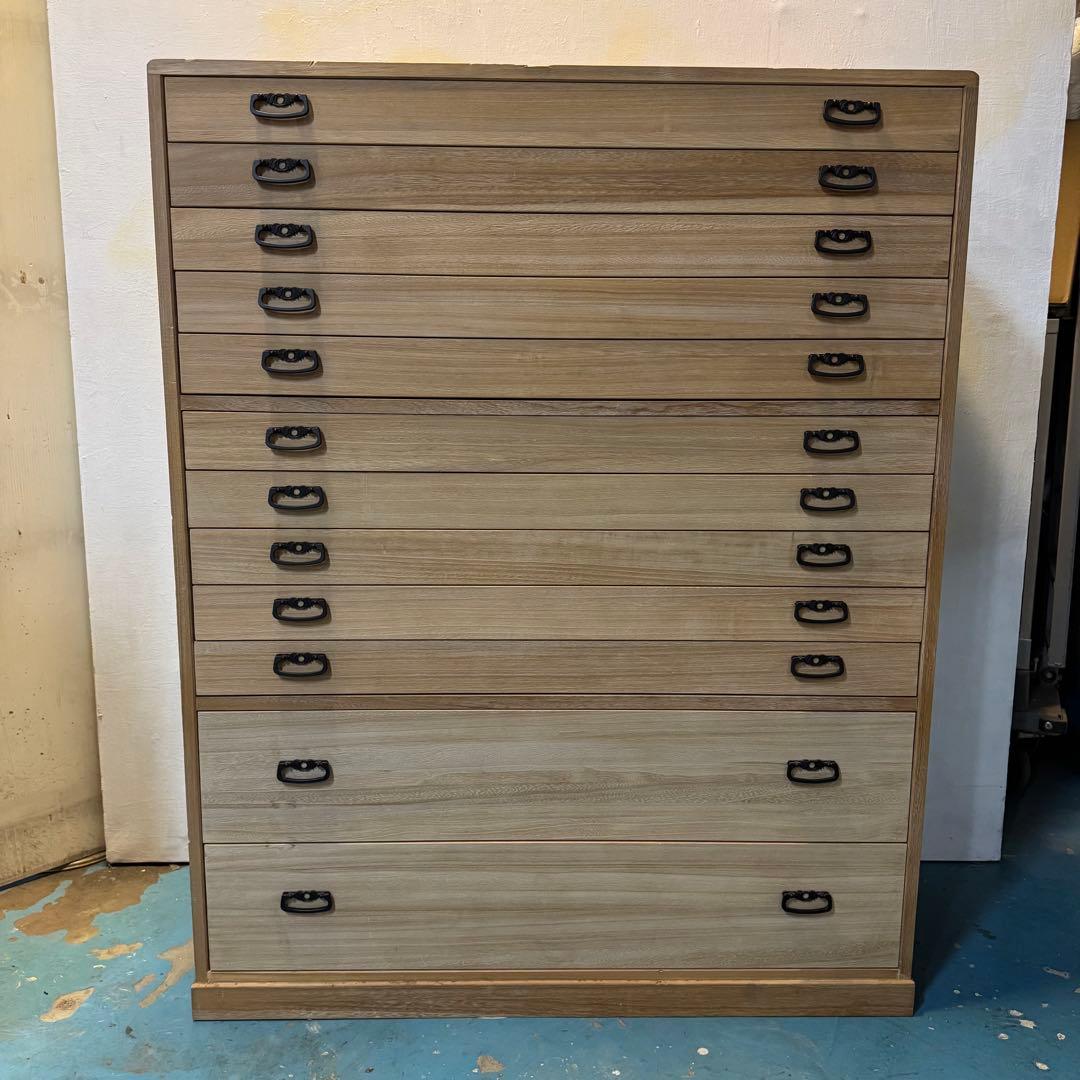 着物収納 桐箪笥 衣装箪笥 衣装ケース 12段 隠し収納付き 国産 日本製