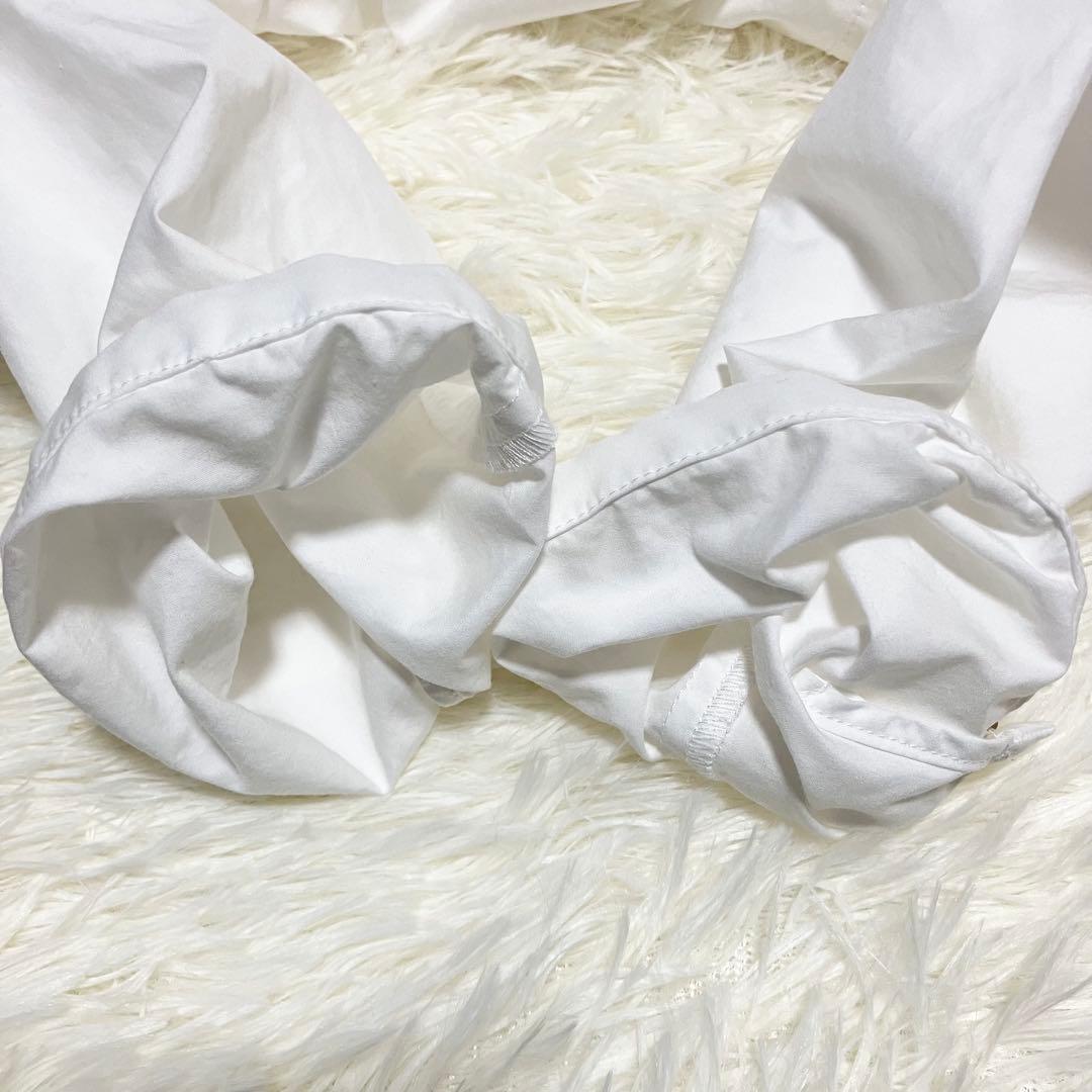 美品 ボーダーズアットバルコニー GATHER SHIRT TUNIC 38