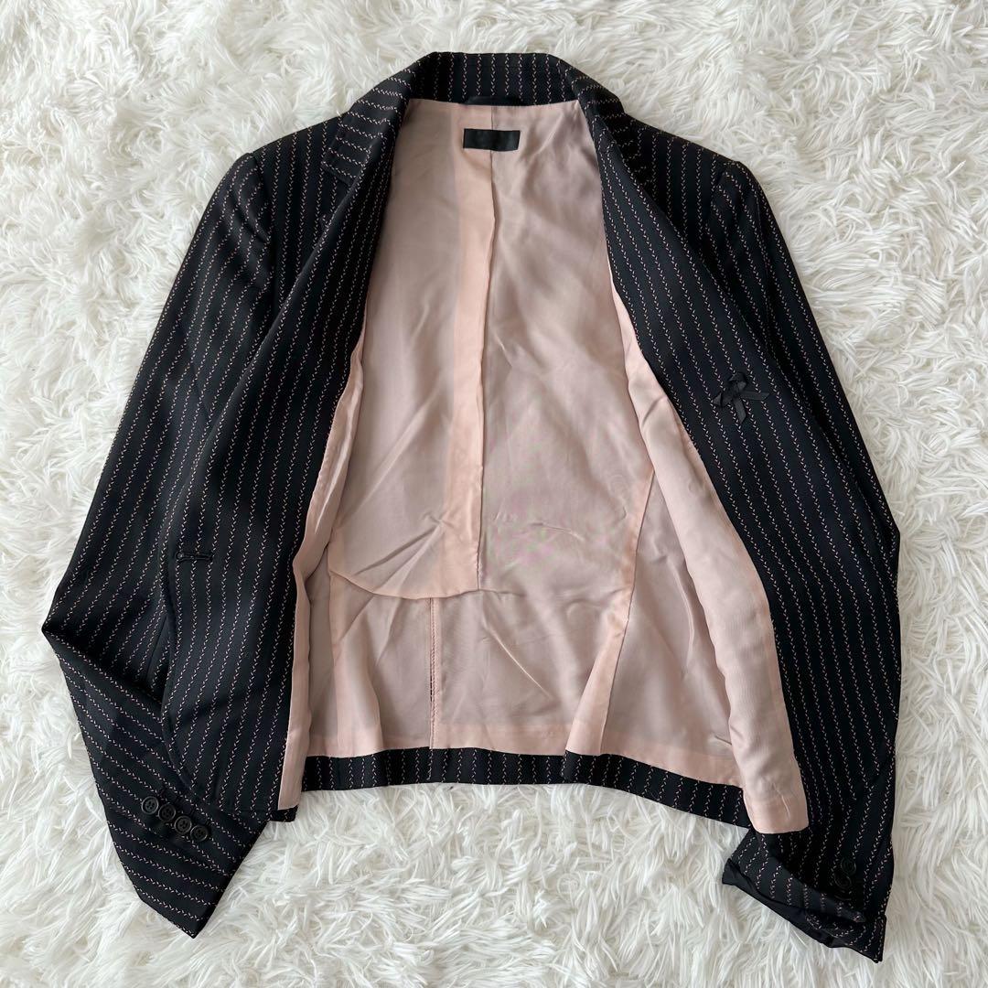 Paul Smith BLACKセットアップ スカートスーツ ブラック42/40