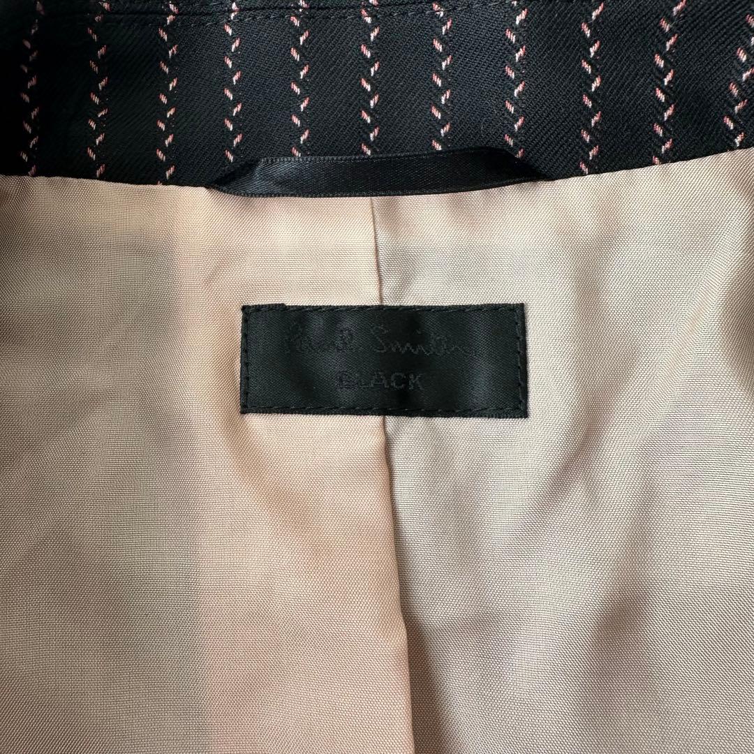Paul Smith BLACKセットアップ スカートスーツ ブラック42/40