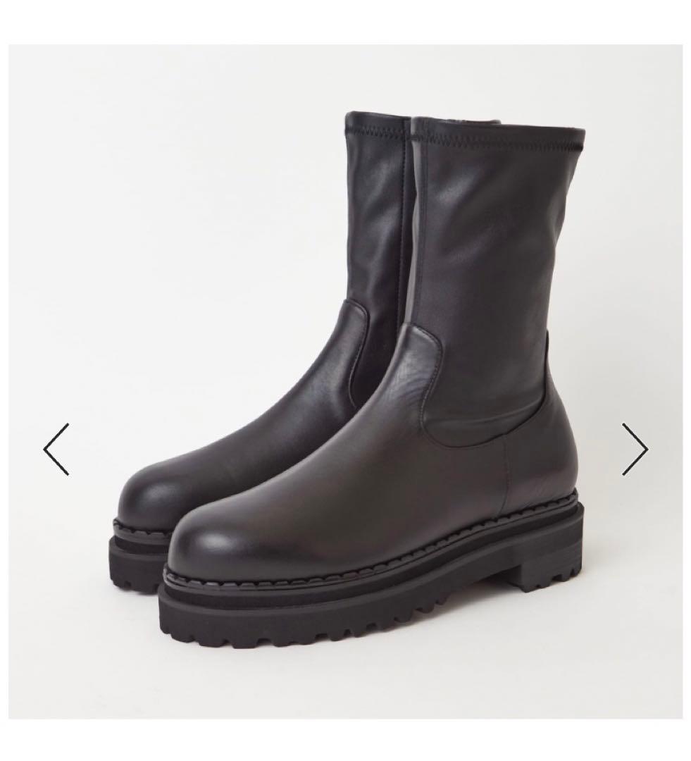 DIANA ダイアナ　ストレッチショートブーツ　23cm ブラック　新品