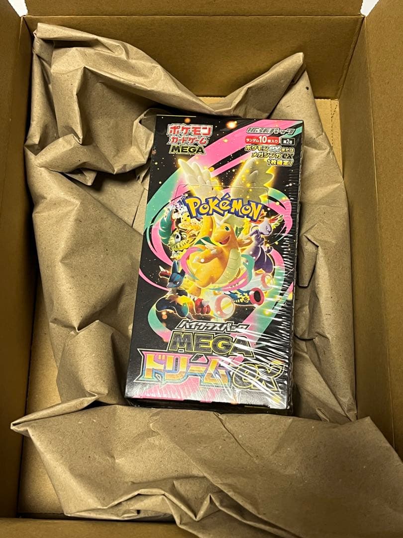 ポケモンカード ハイクラスパック MEGAドリームex BOX シュリンク付