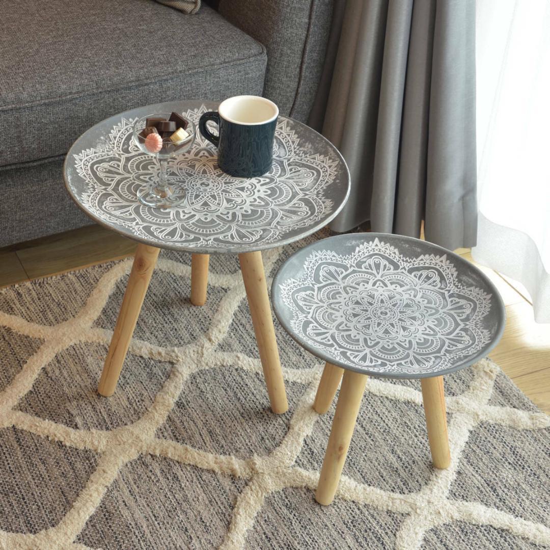 地中海 フラワースタンド 花台 プランター ベース 木製 植物 ラック 屋外