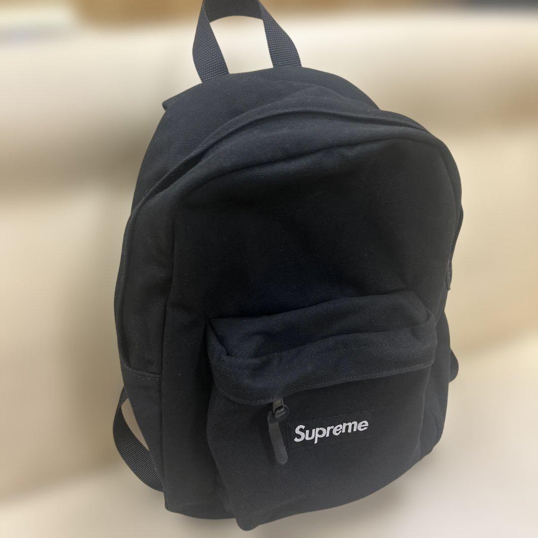 supreme シュプリーム　ボックスロゴ　キャンバスバック　中古品