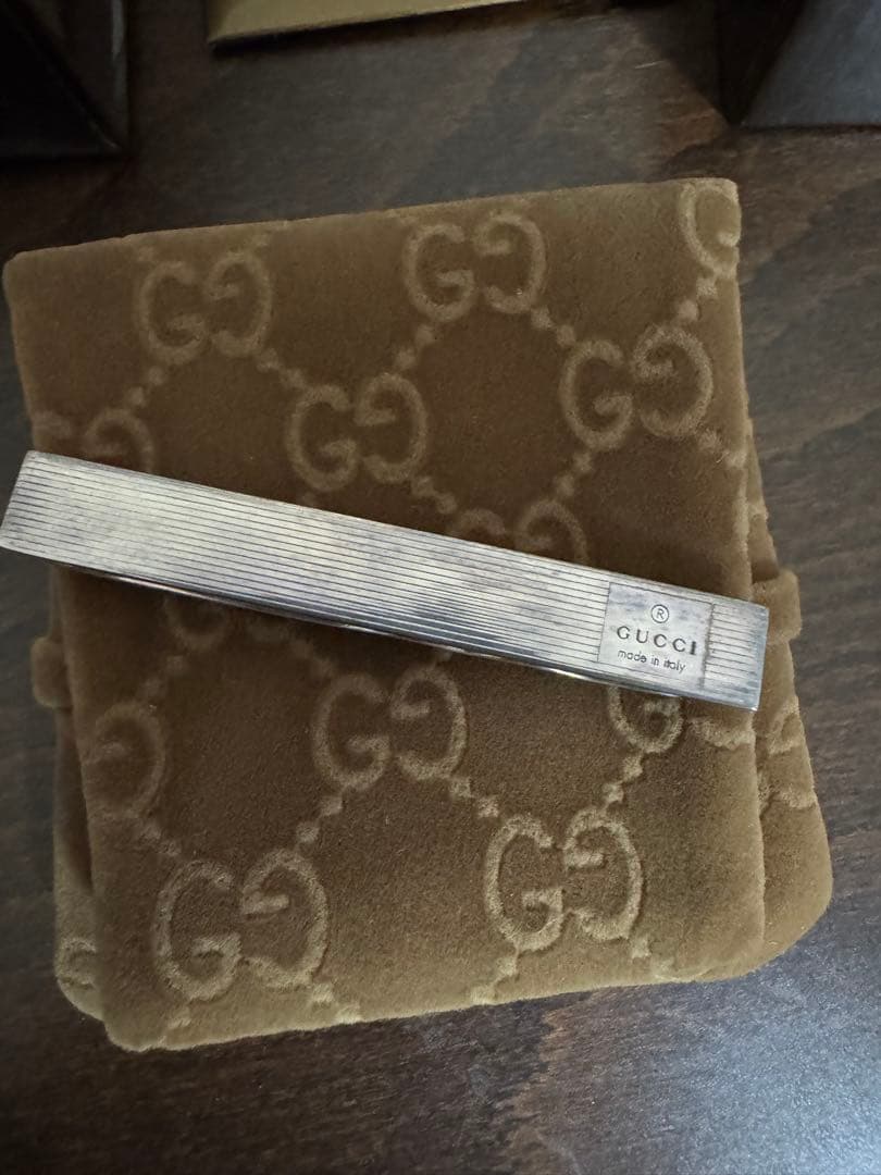 レア♡GUCCI グッチ クロス　ノット インフィニティ ネクタイピン