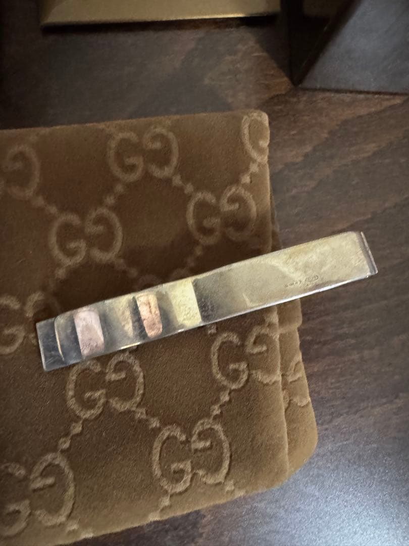 レア♡GUCCI グッチ クロス　ノット インフィニティ ネクタイピン