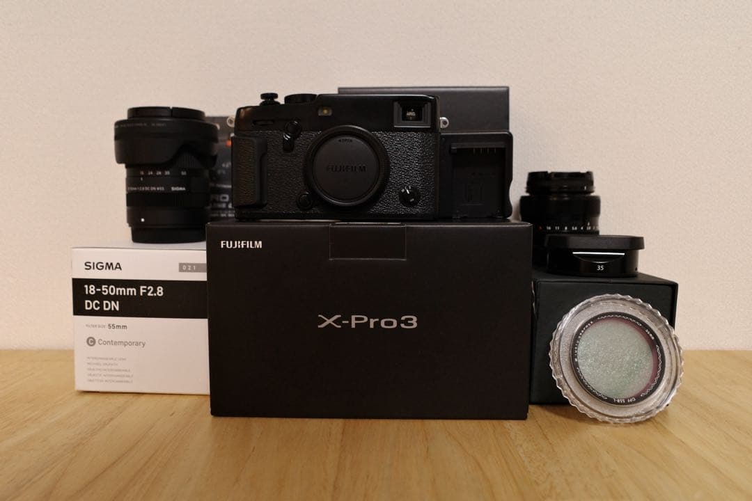 K*様 FUJIFILM X-Pro3 レンズ2本セット