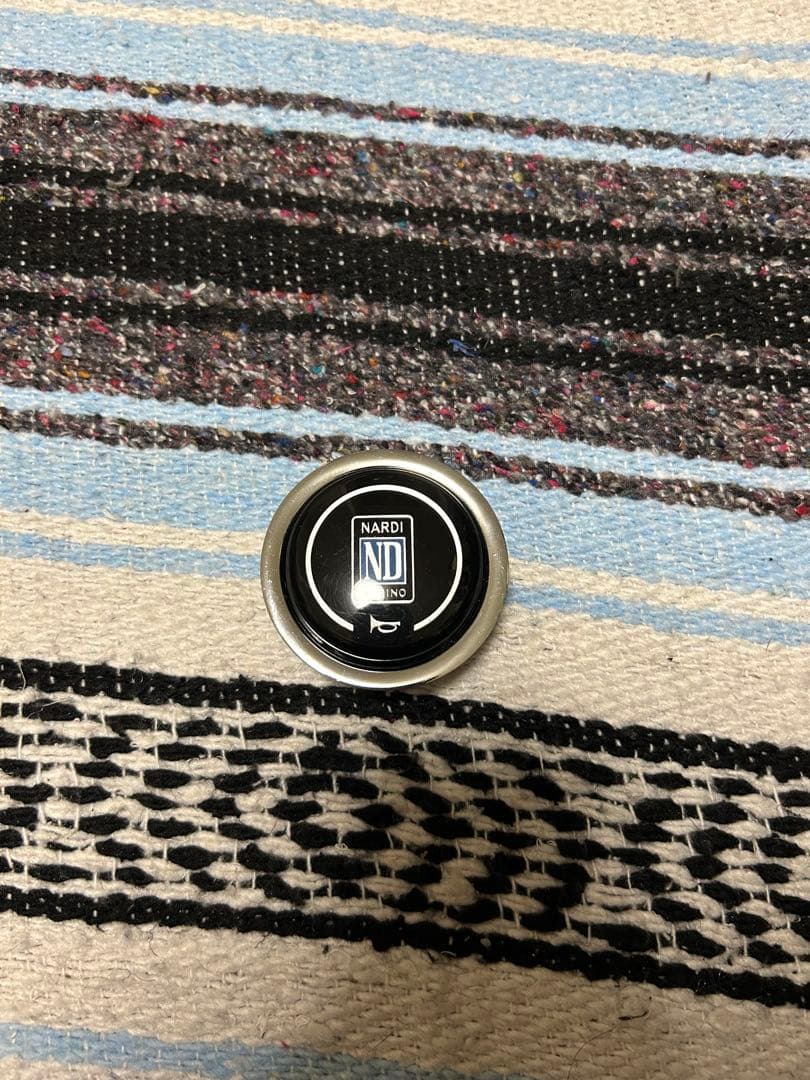 【当時物】イタリア製NARDI ナルディ レザーステアリング φ36.5