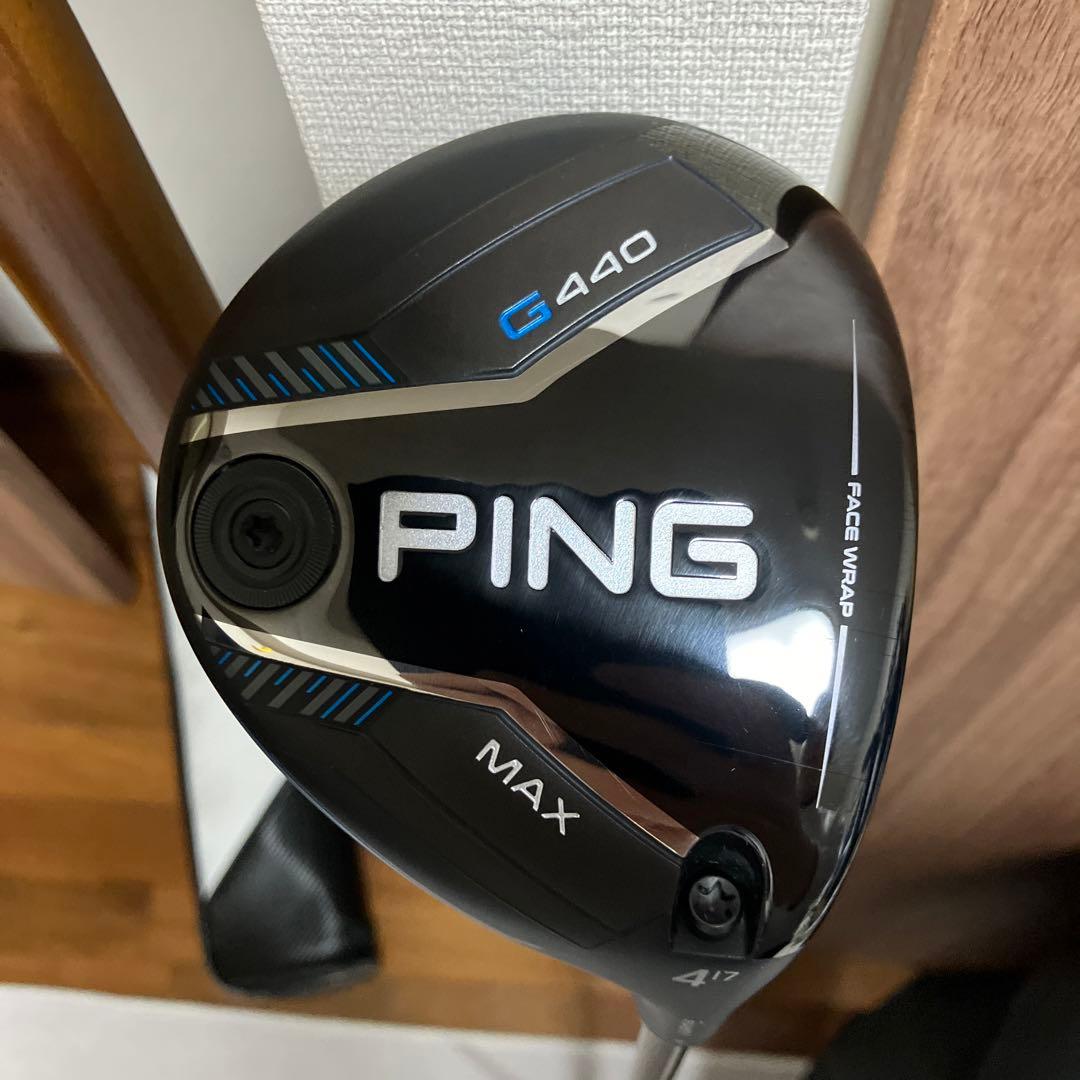 PING フェアウェイウッド G440 MAX 4W ヘッド　ヘッドカバー