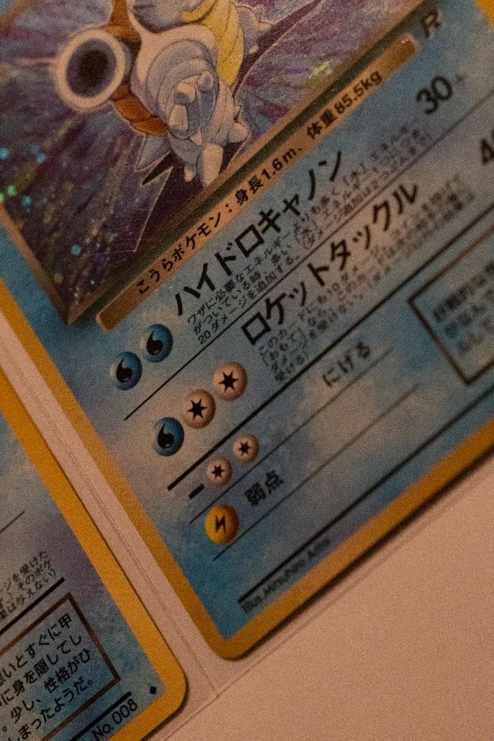 旧裏　わるいカメックス　ゼニガメ　わるいカメール 進化系セット