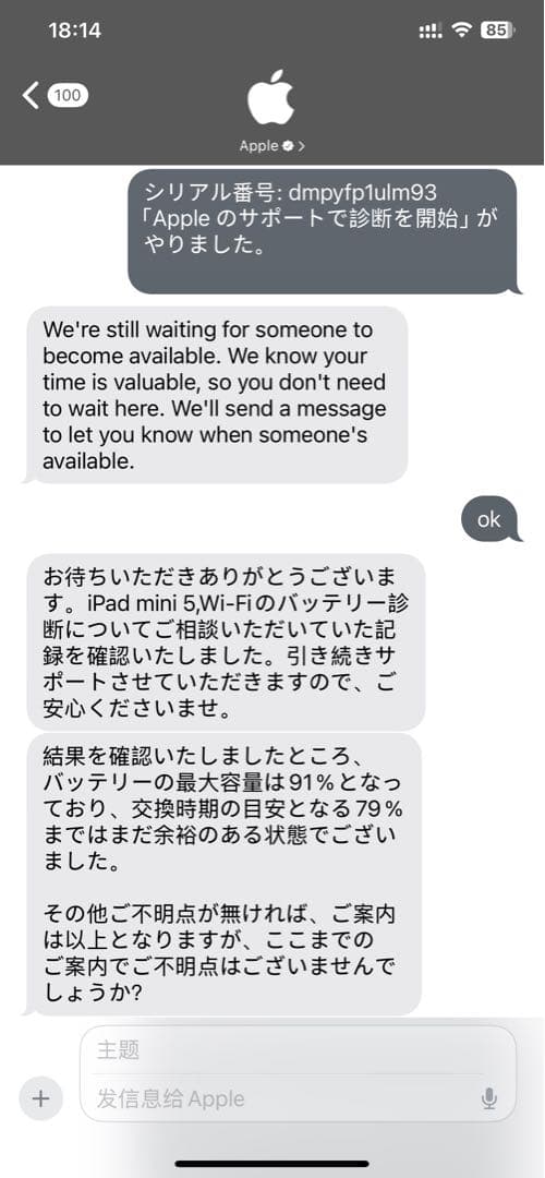 iPad本体 iPad mini5 64GB